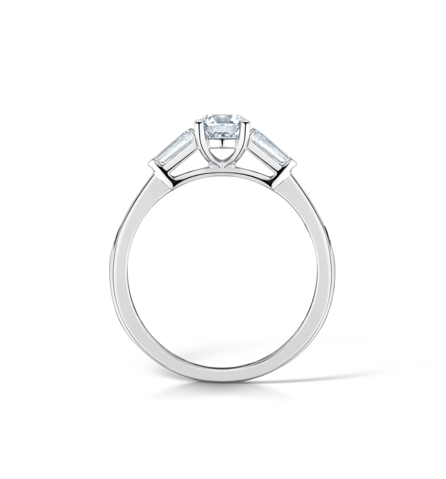 Art Deco Diamond Trilogy Ring