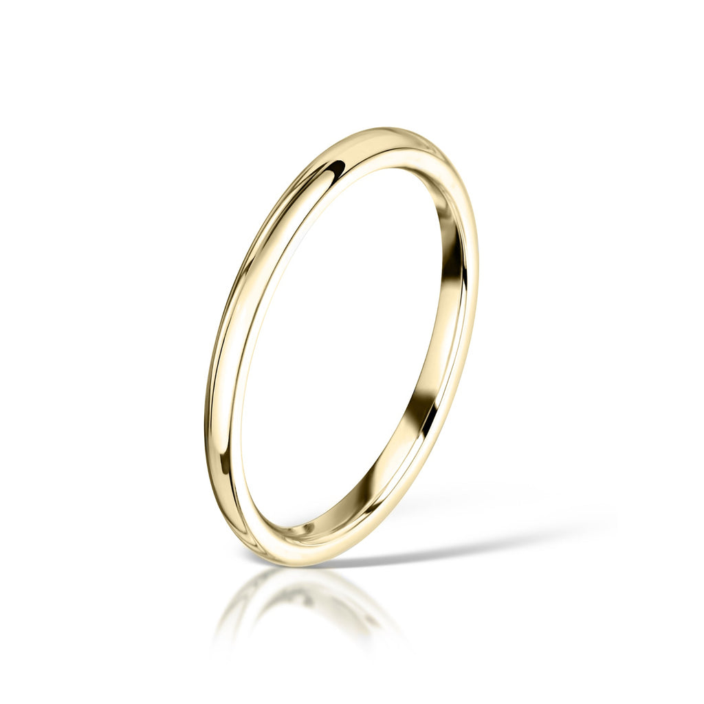 1.5mm Gold Wedding Band