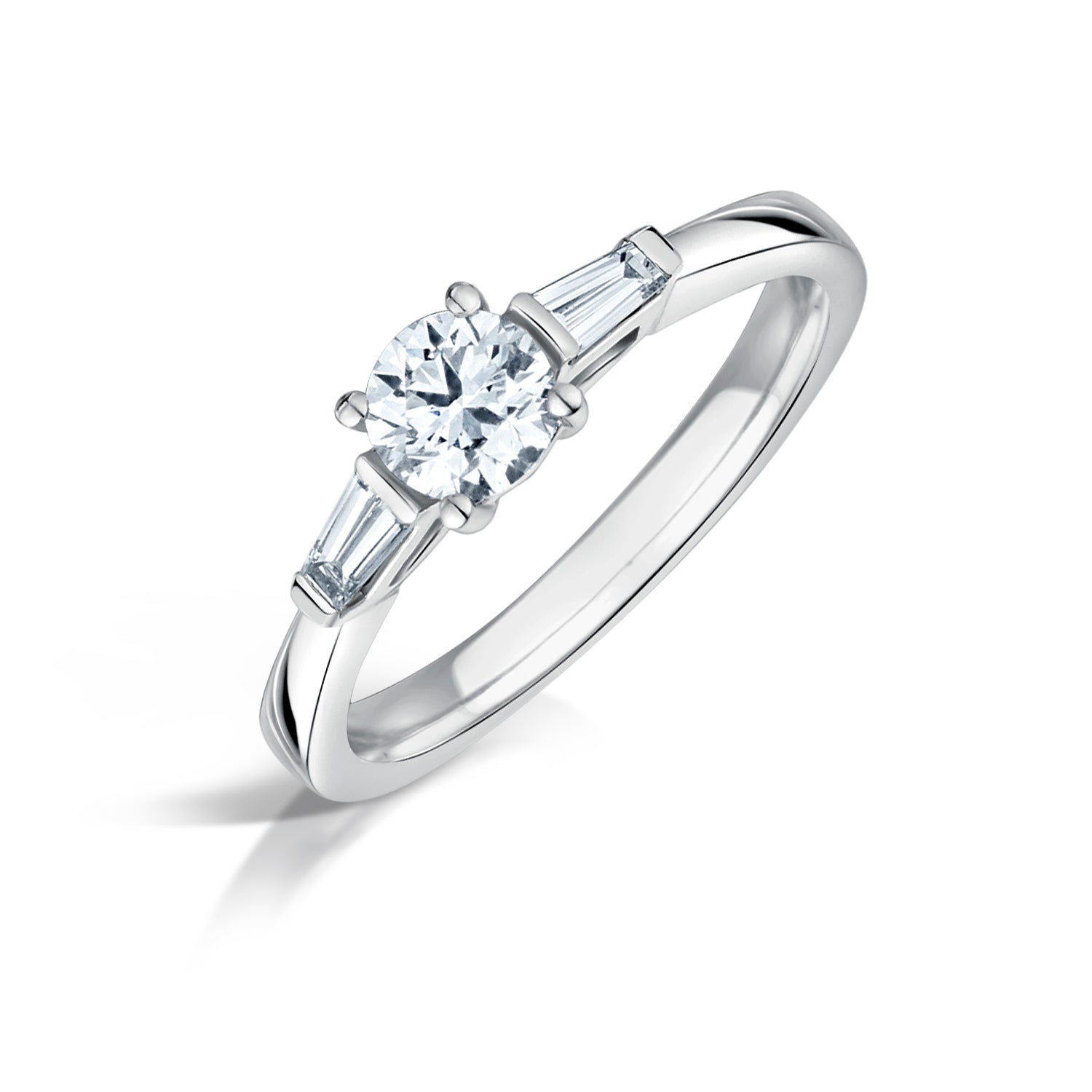 Art Deco Diamond Trilogy Ring