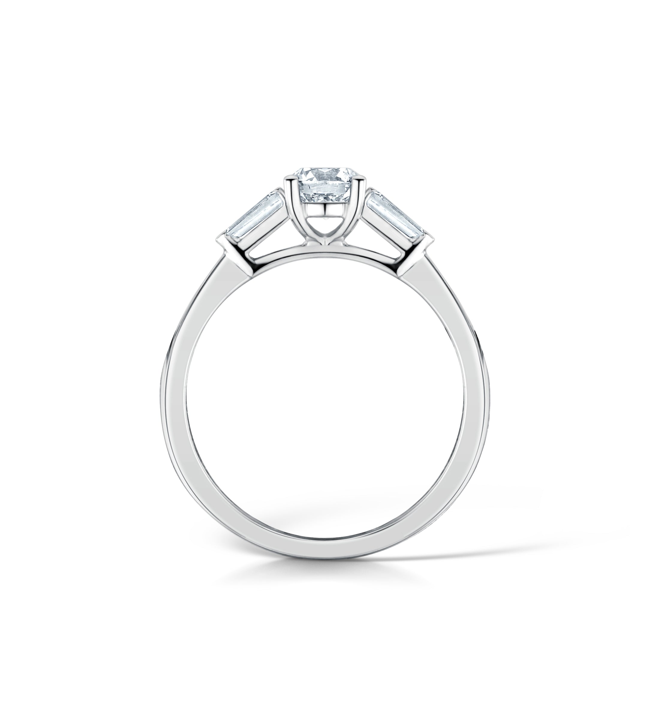 Art Deco Diamond Trilogy Ring