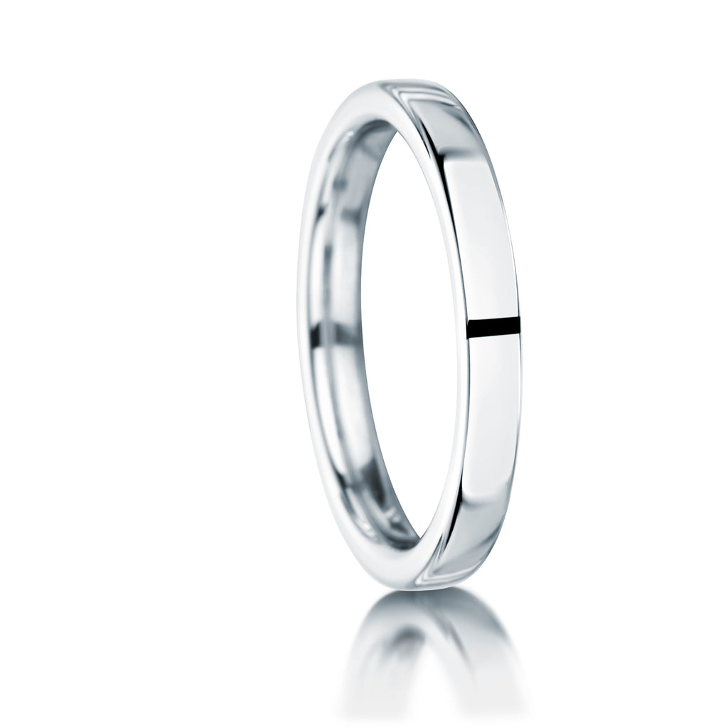 2mm Platinum Wedding Band